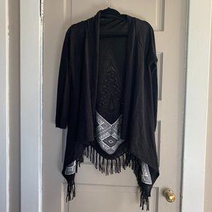 Very cute knit boho poncho